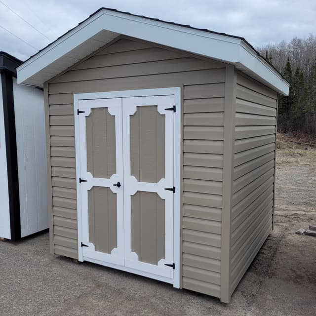 Vinyl Storage Shed